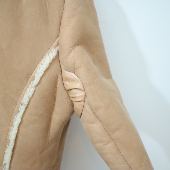 Vintage Penny Lane style Warm Afghan Coat / Eddie Bauer Women's S-M - Picture 9 of 10